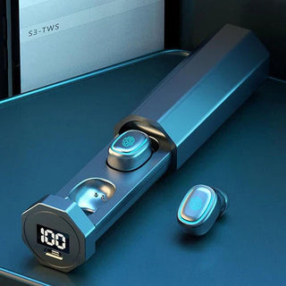 Wireless Earbuds with Digital Display